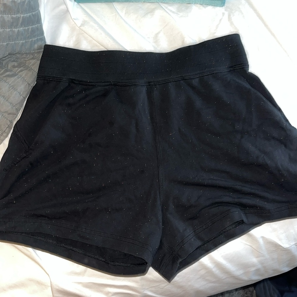 Black Lululemon shorts